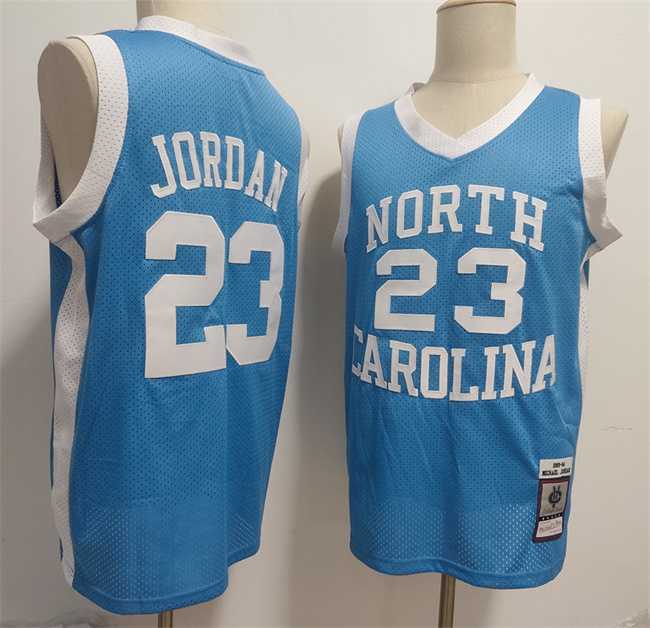 Men's North Carolina Tar Heels #23 Michael Jordan Light Blue Throwback Stitched Jersey,We sell and wholesale Men's North Carolina Tar Heels #23 Michael Jordan Light Blue Throwback Stitched Jersey on line form chian!